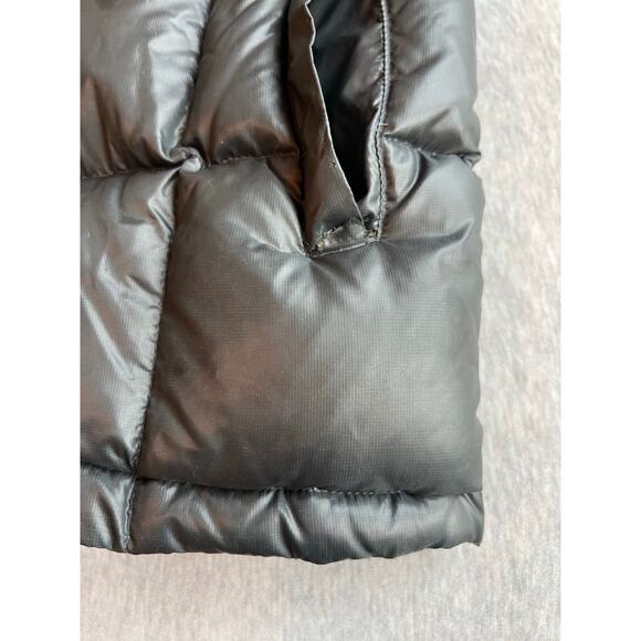 the north face kids 3xl nuptuse 900 puffy coat dark gray shine down jacket warm! - Picture 7 of 13